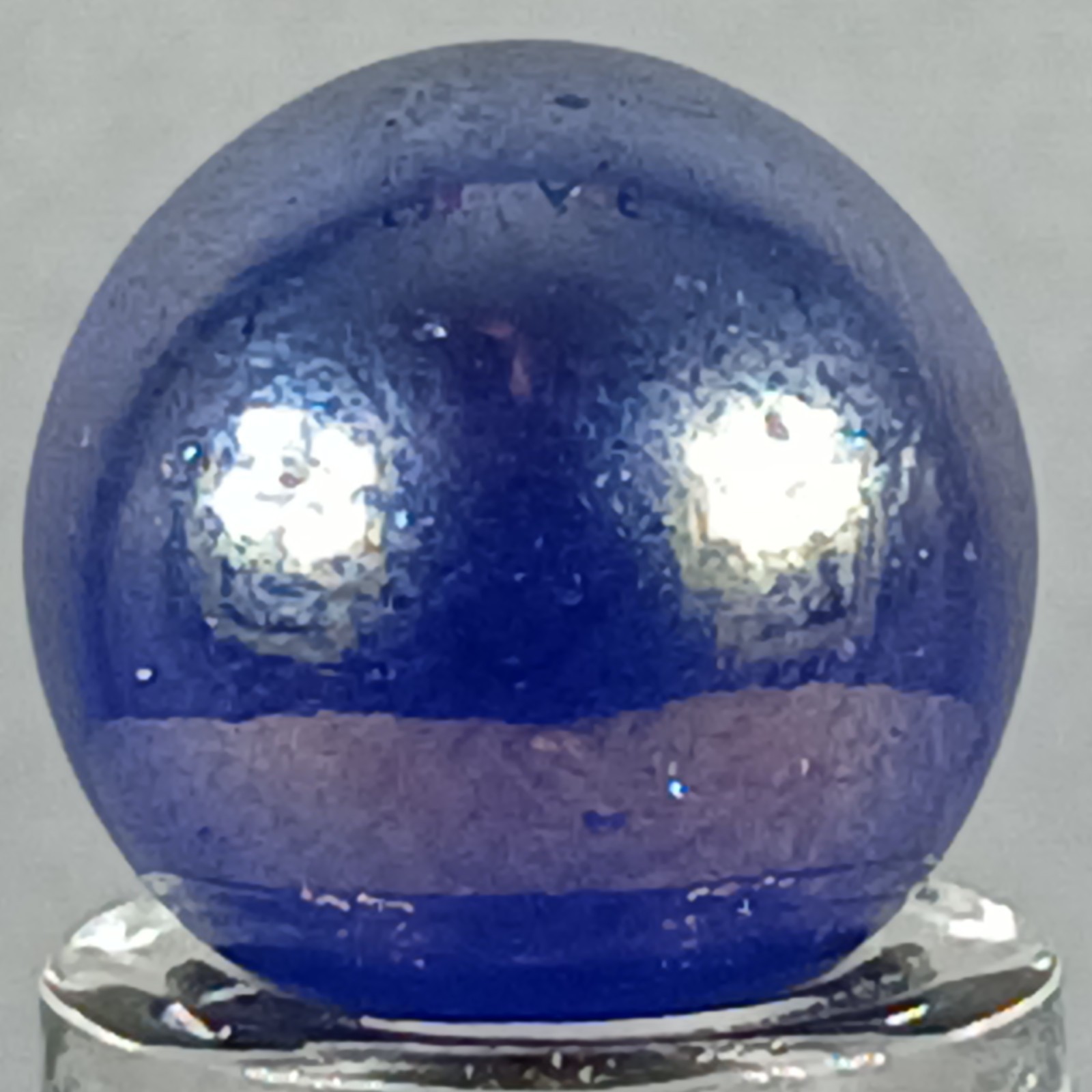 Peewee Iridescent Marble .49 Inches Near-Mint Condition Combined Shipping