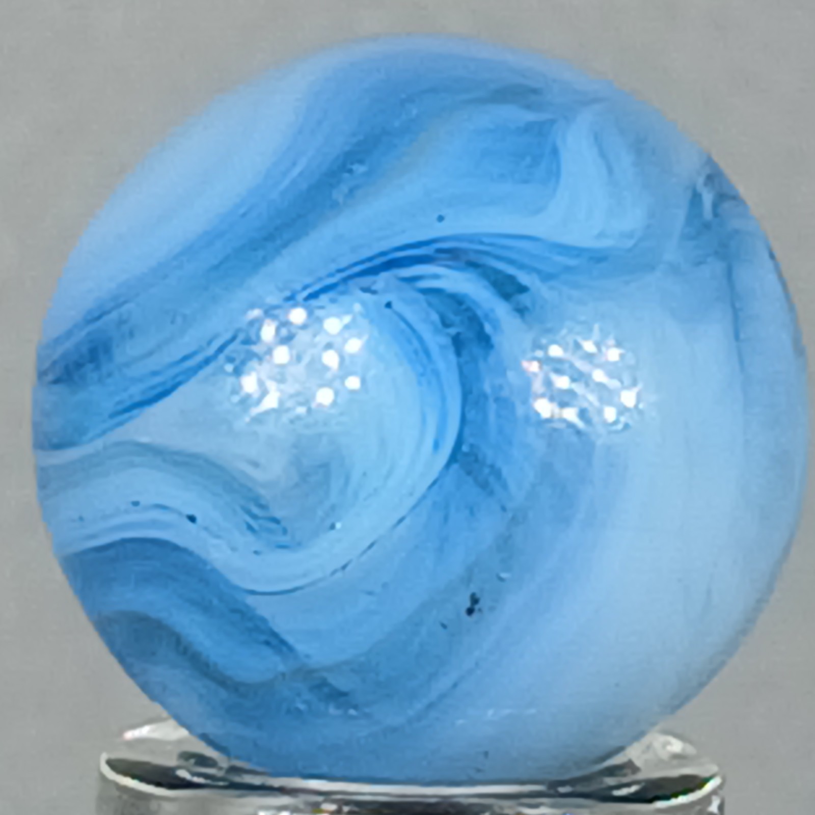 Vintage Champion Swirl Marble .61 Inches Near-Mint Condition Combined Shipping