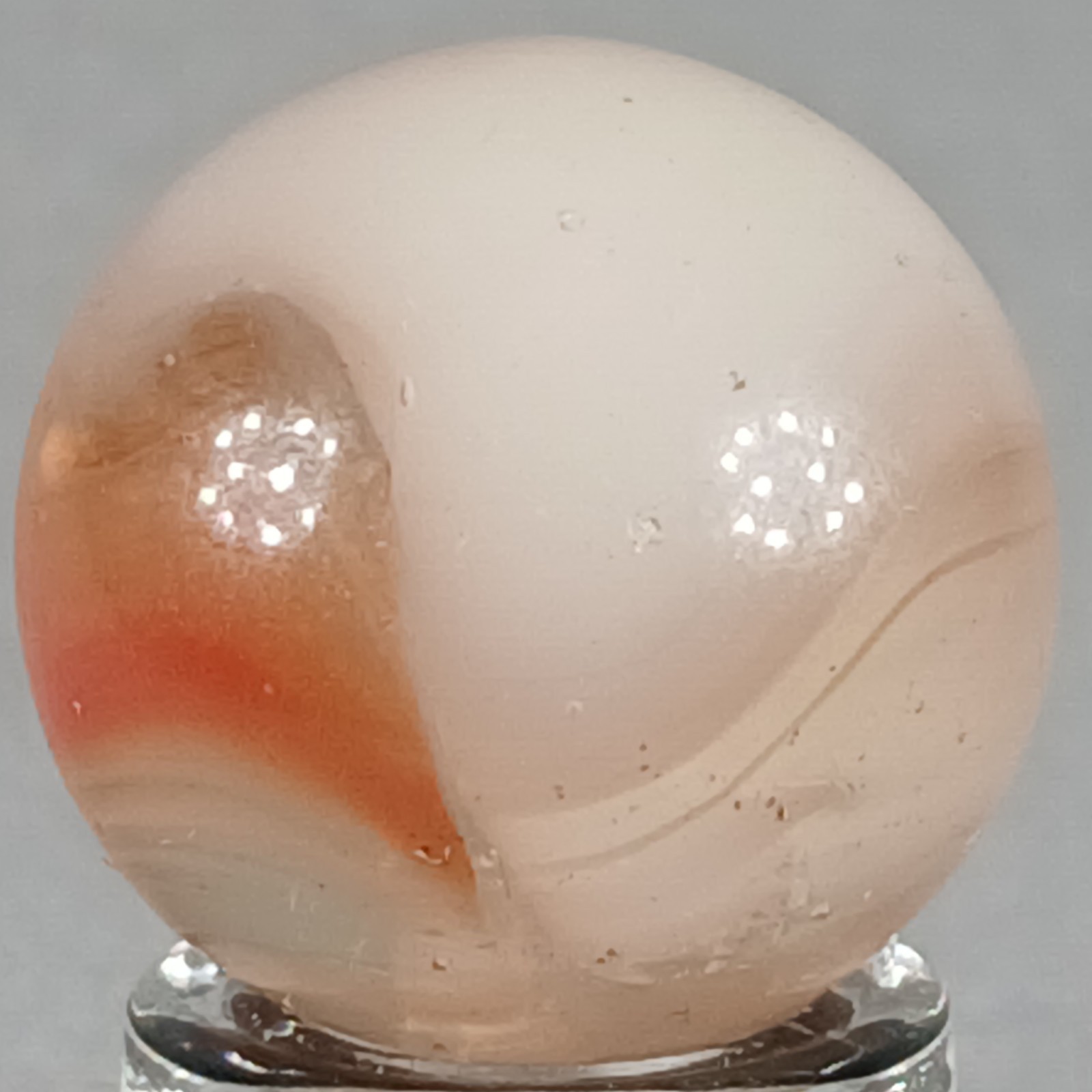 Vintage Vitro Conqueror Marble .61 Inches Near-Mint Condition Combined Shipping