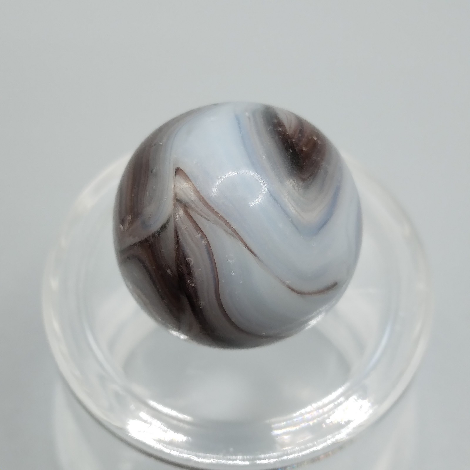 0.61″ Vintage Marble- Alley Ravenswood Heaton Champion WV Swirl- Quick List #Q31
