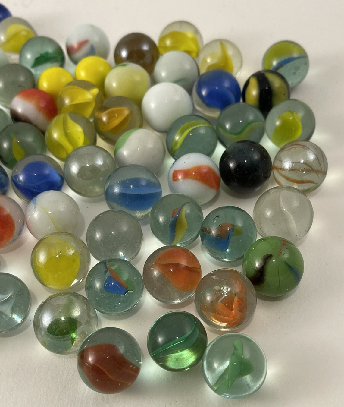 Vintage Marble Lot, Lot Of 198 Marbles