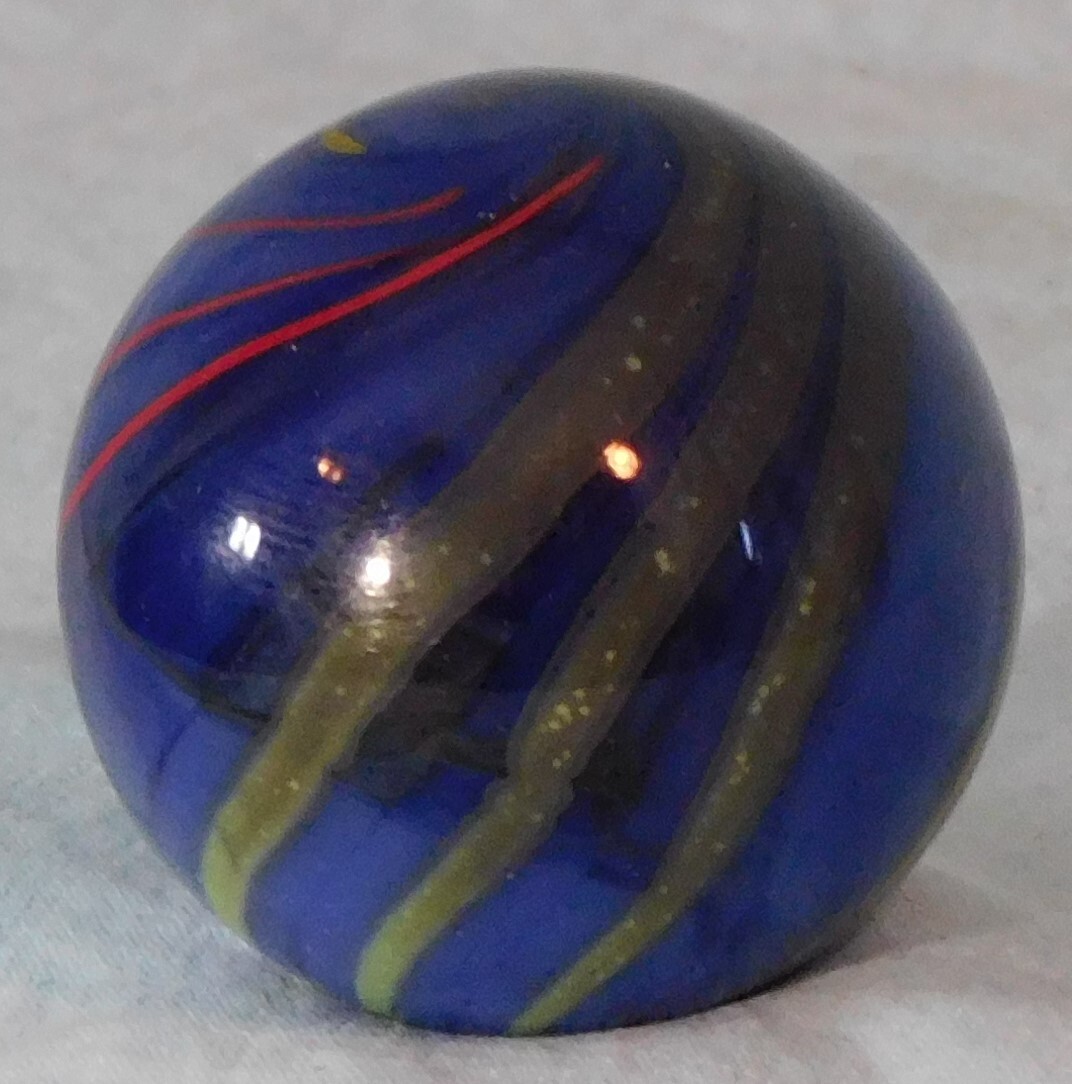 Andy Davis Contemporary Handmade Marble, 1 9/19″ Diameter, #9120W