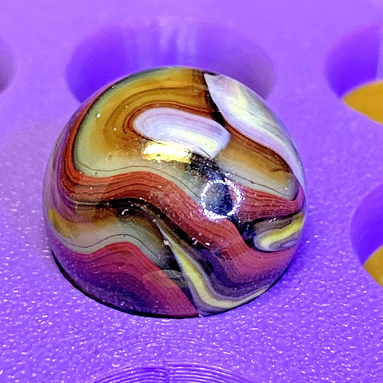 DAS/JABO/WV SICK FLAMES ! BOLD COLORS SWIRLS SHOOTER .67″ 9B/37