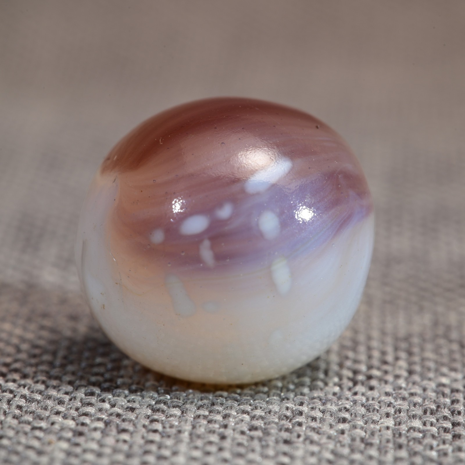 Moldy/Mouldy Vintage Marble 1960’s Funky Hues & Subtle Spots 11/16”