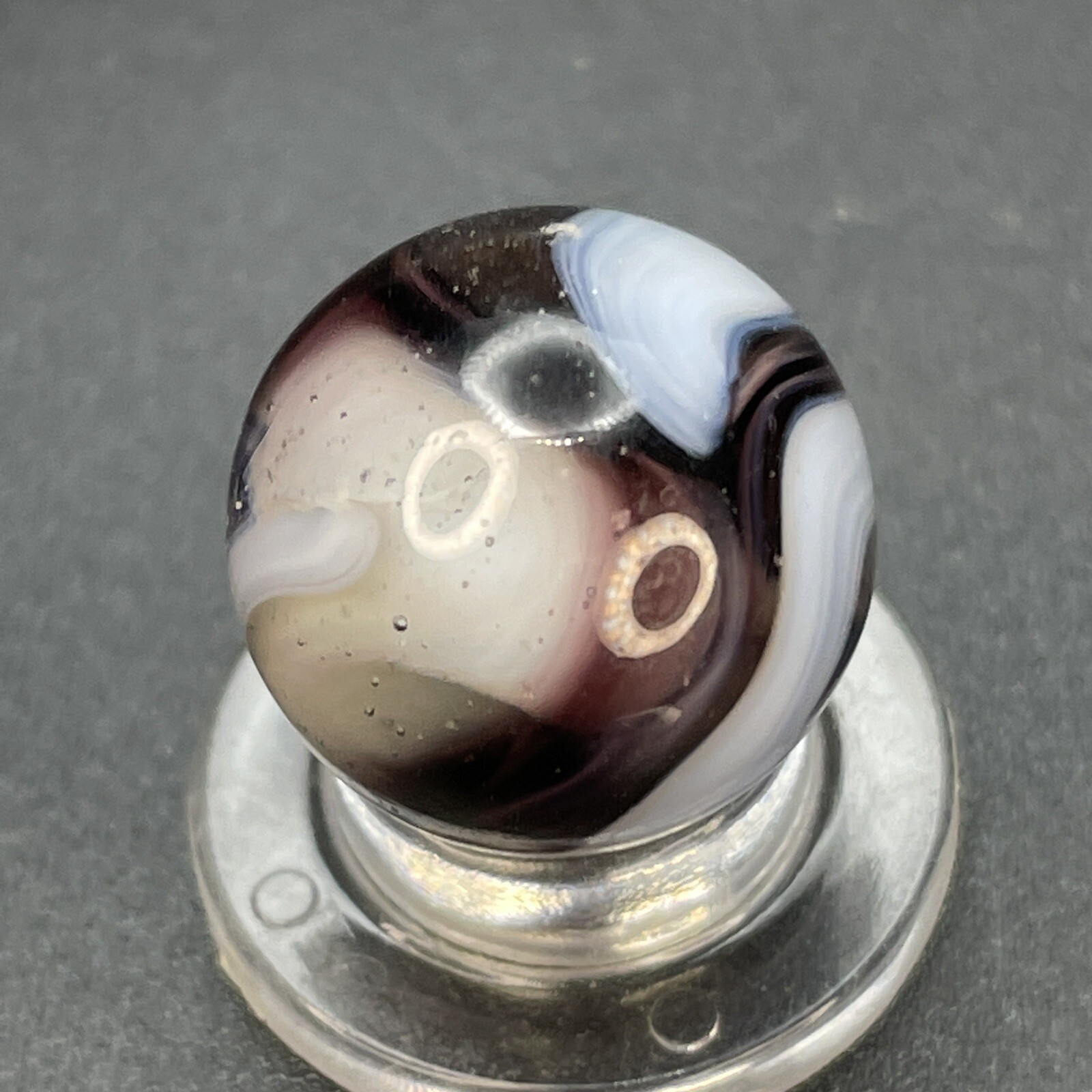 Heaton or Ravenswood Swirl Marble Other Swirl Mystery Vintage Marbles 0.551”