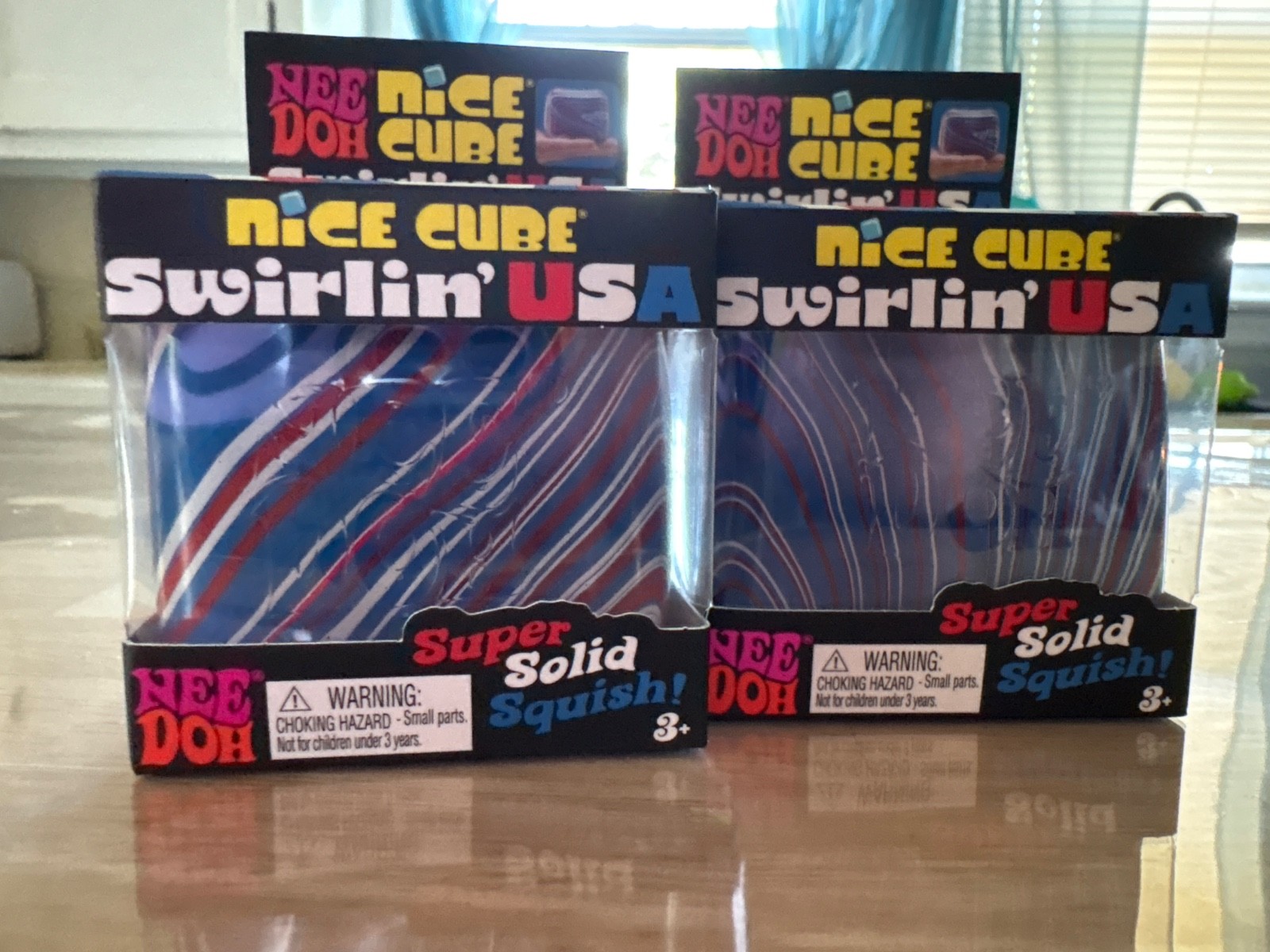 L NEEDOH Nice Cube Swirlin USA 🇺🇸 4th Of July Limited Edition, Brand New