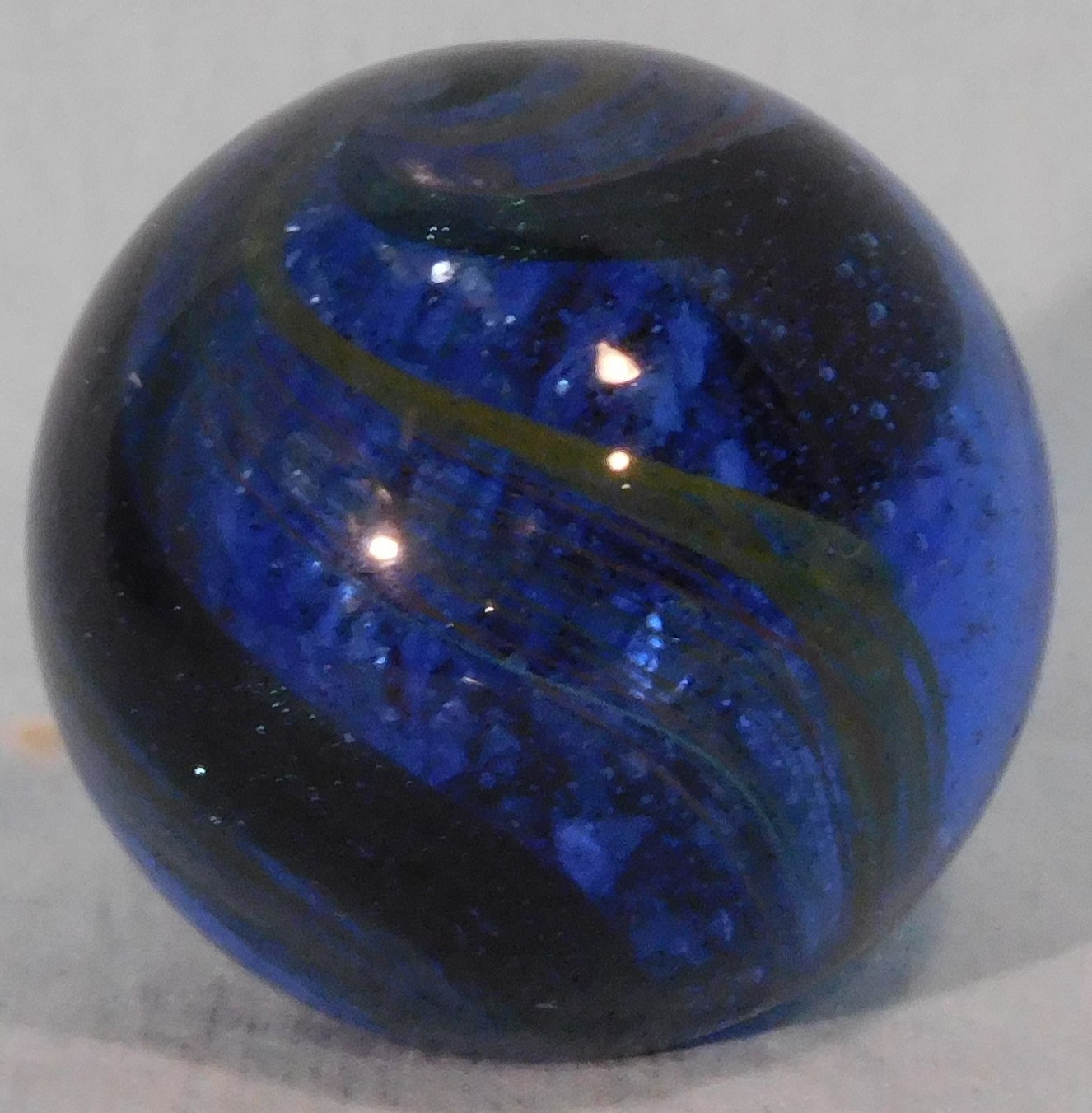 Andy Davis Contemporary Handmade Marble, 1 13/16″ Diameter, #118C
