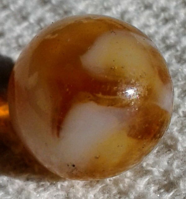 11/16″ CAC Peach Slag In Beautiful Mint Condition Check Photos.