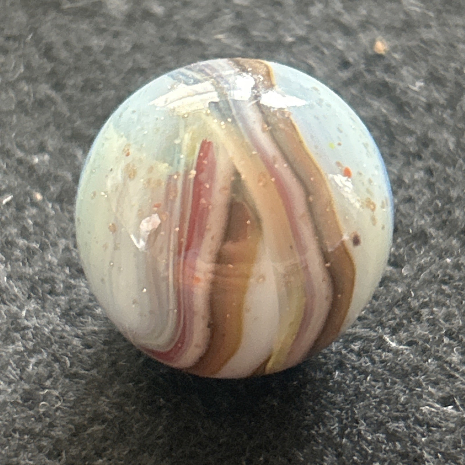.80″-.68″ JABO/D.A.S. MARBLES LOT OF 7 SWIRLS MARLEY + More NM/NM+