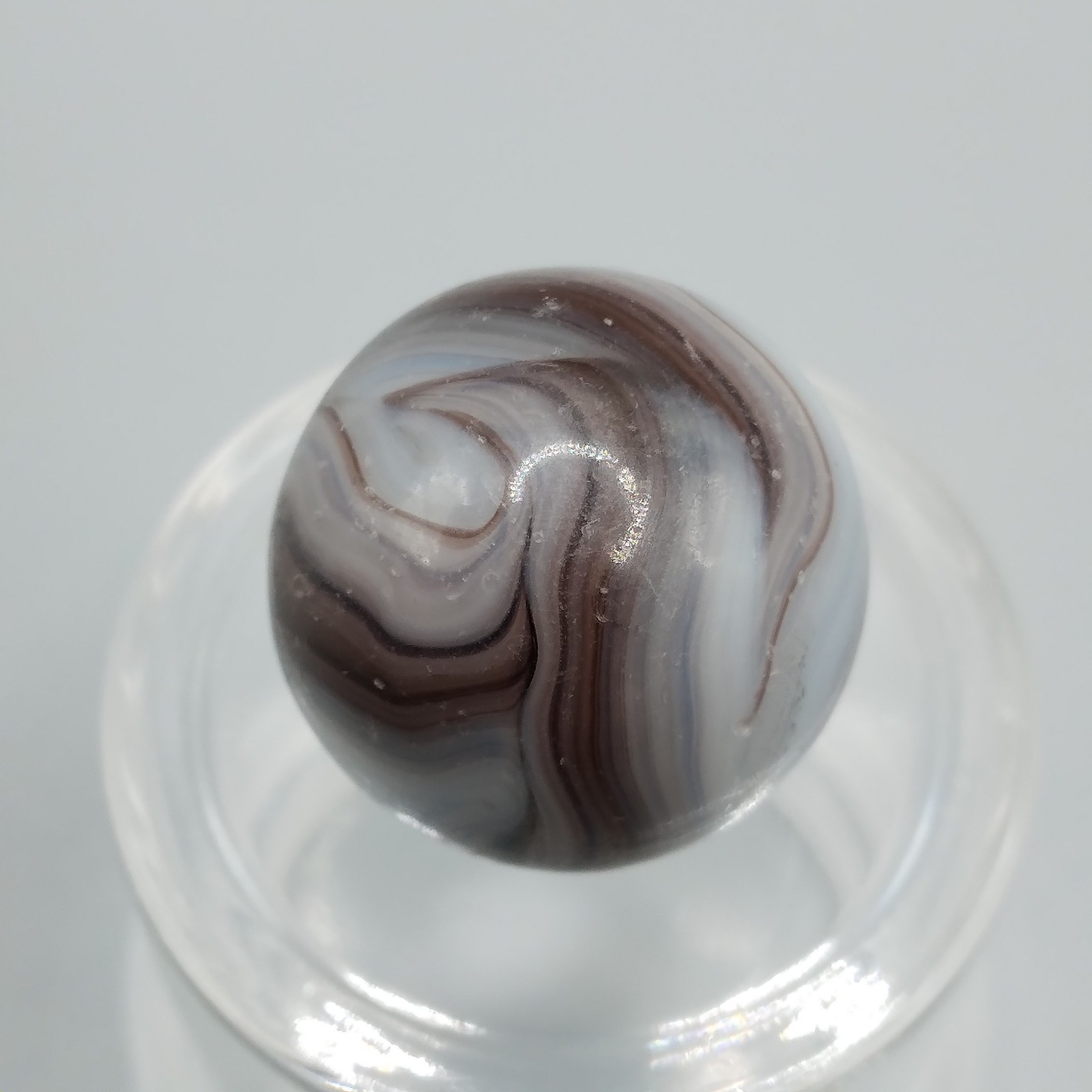 0.61″ Vintage Marble- Alley Ravenswood Heaton Champion WV Swirl- Quick List #Q31