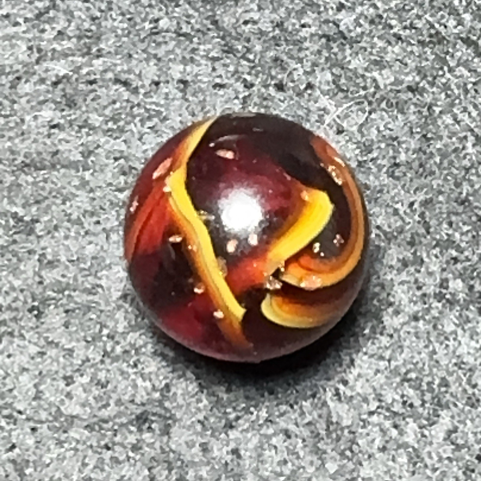 Dave’s Xmas Run Marble Size .72 +/- (3326) Gold Nov 20, 2014