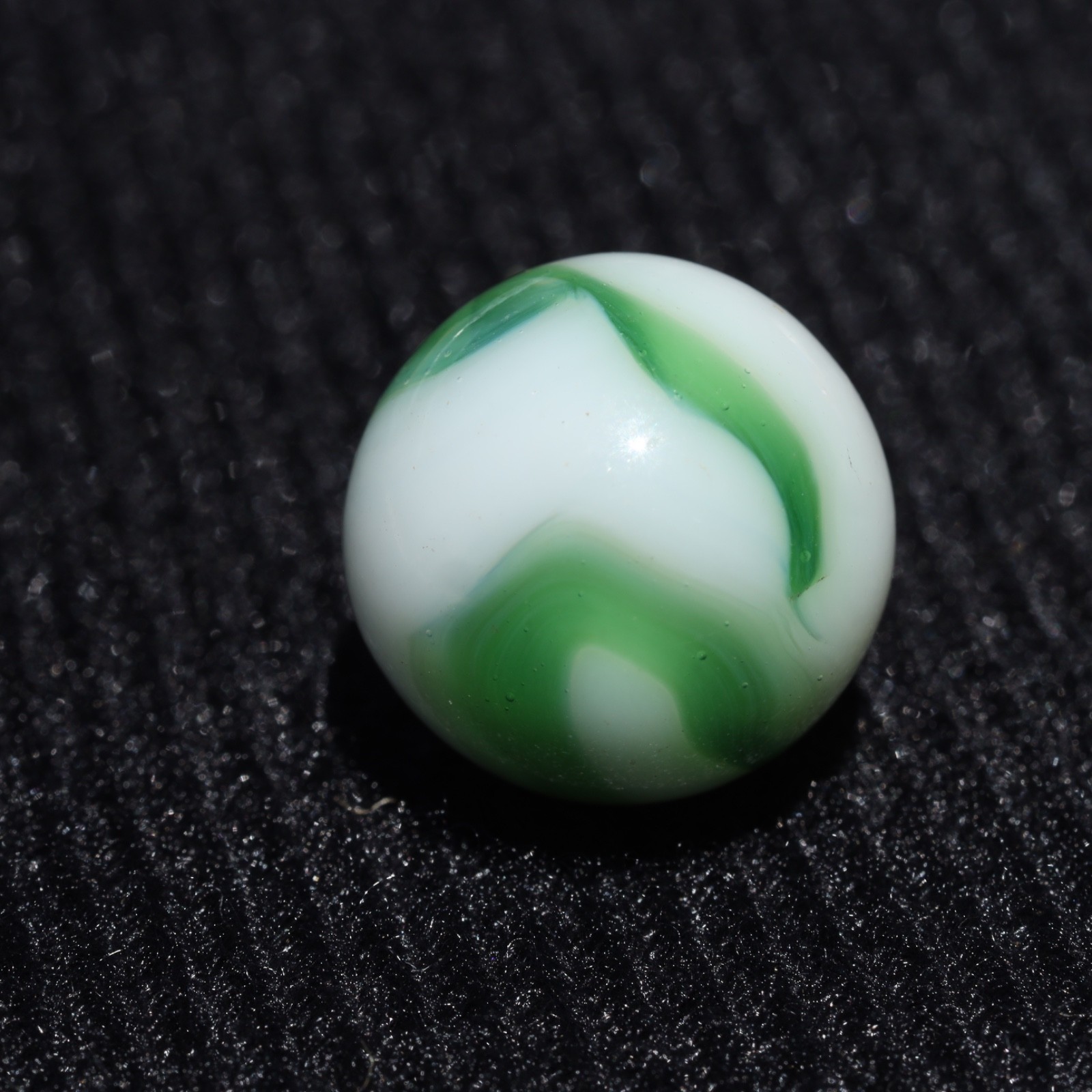 ALLEY Green White WV West Virginia Swirl Marble 5/8″ M Combined Shipping