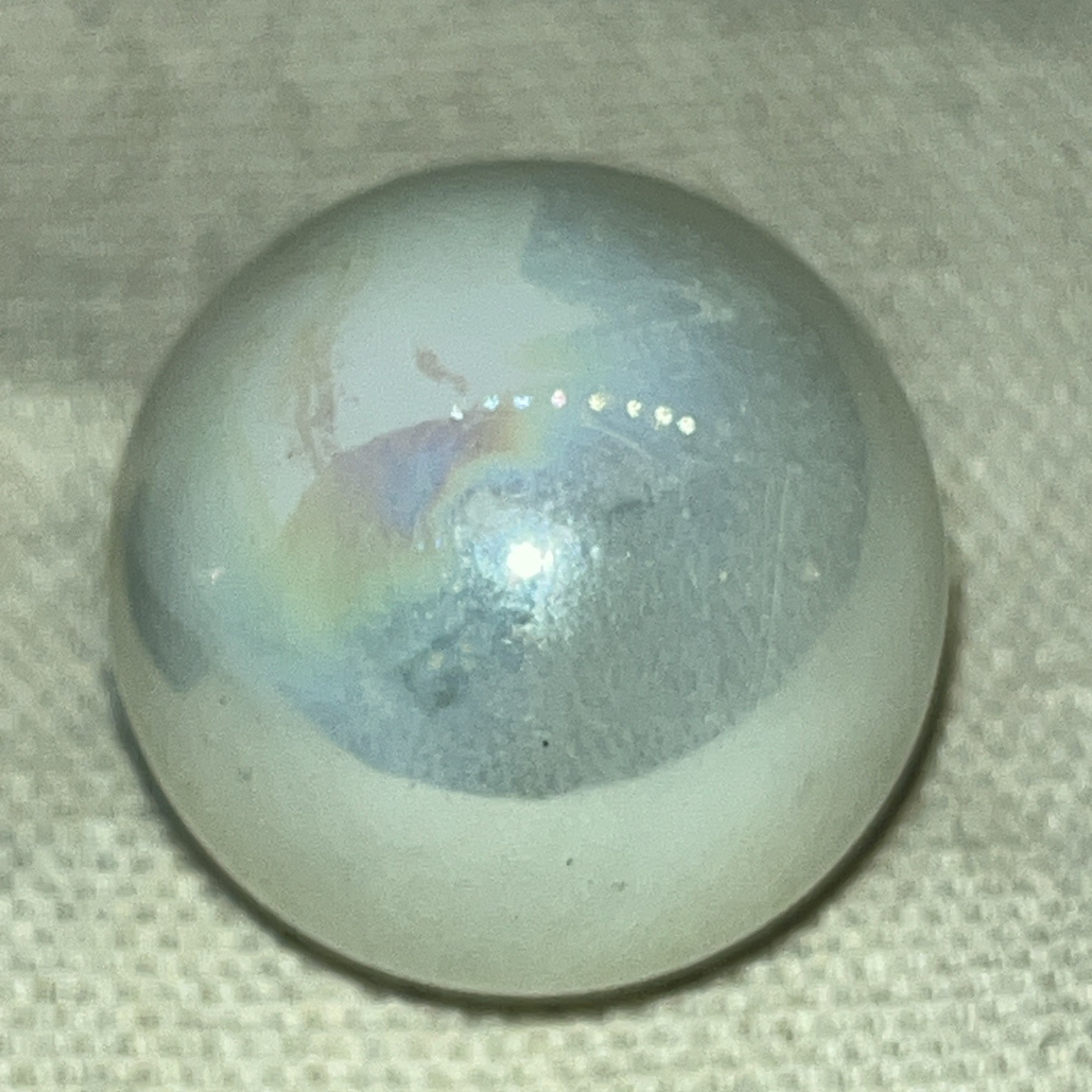 3 Vintage Shooter Marbles .92-.96 2 Change Colors In UV Light (9)