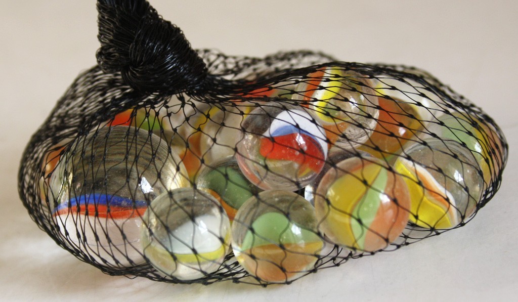 1X VERY RARE VINTAGE 80’S GREEK MARBLES CATS EYE AMAZING COLORS GREECE NEW NOS !