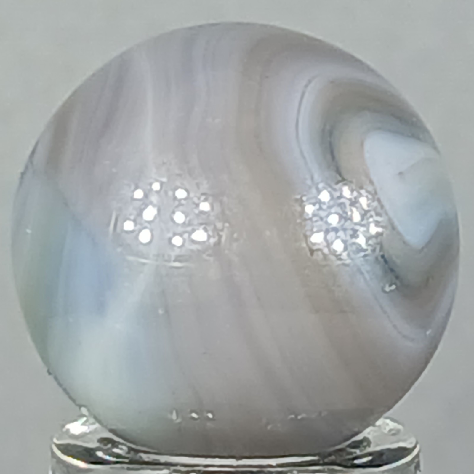 Vintage Champion Swirl Marble .59 Inches Near-Mint Condition Combined Shipping