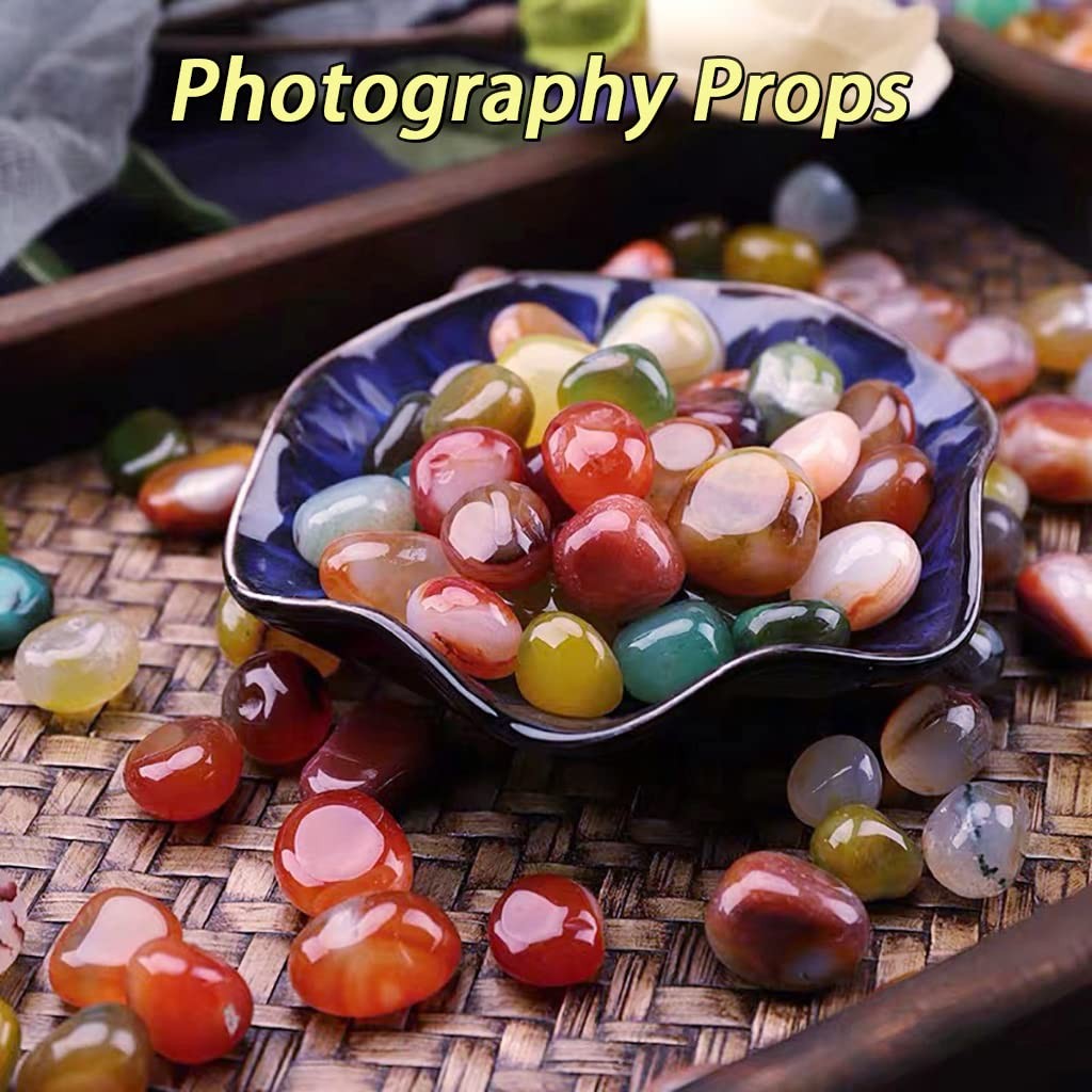 KINGOU Replacement Mancala Stones Small, Mixed Colored,variety of Colors