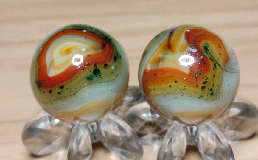 .68″-.67″ D.A.S. MARBLES🔥 GREEN AV.💥NM+