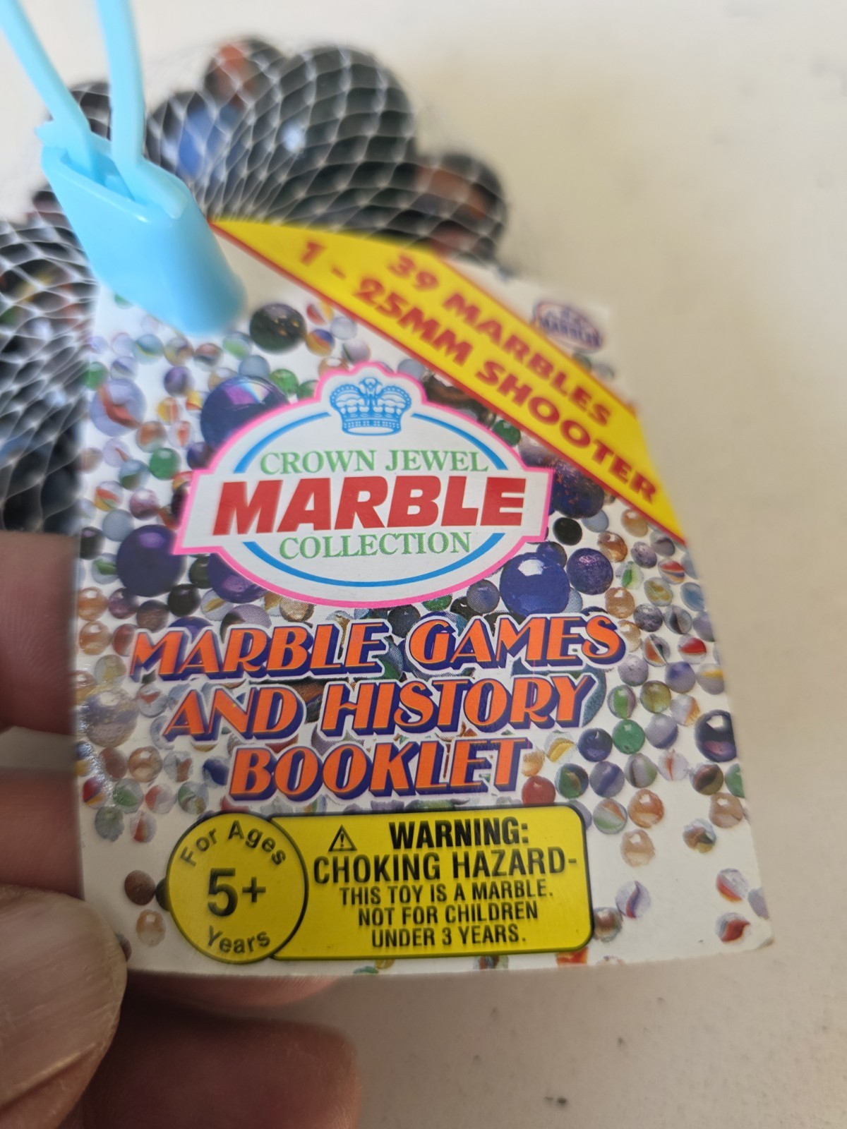 Vintage 1995 NOS Crown Jewel Marble Collection Imperial Toy Company 40 Marbles