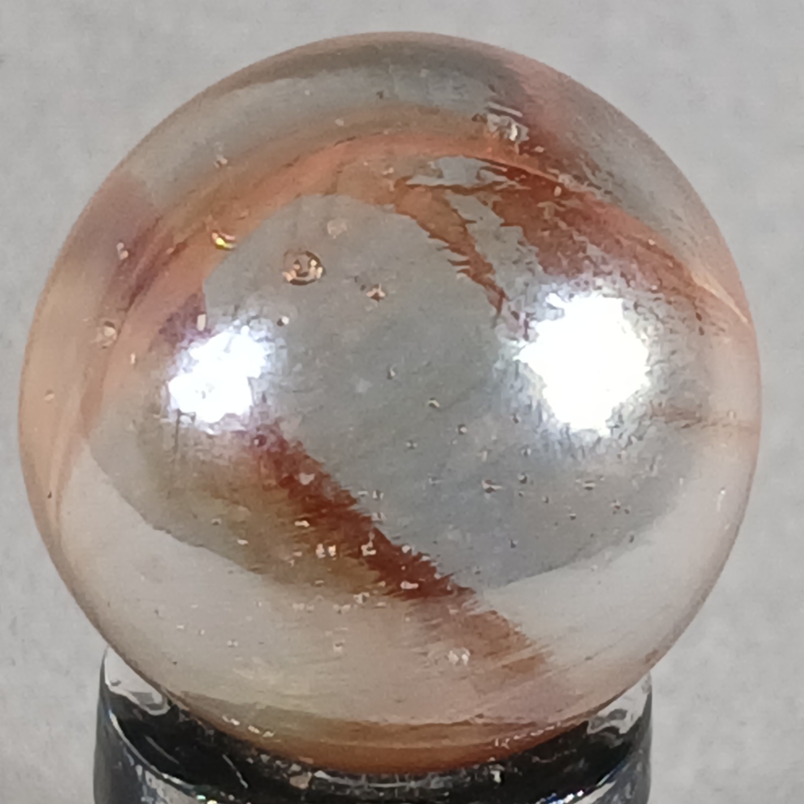 Vintage Imported Iridescent Cat’s Eye .63 Inches Near-Mint Condition