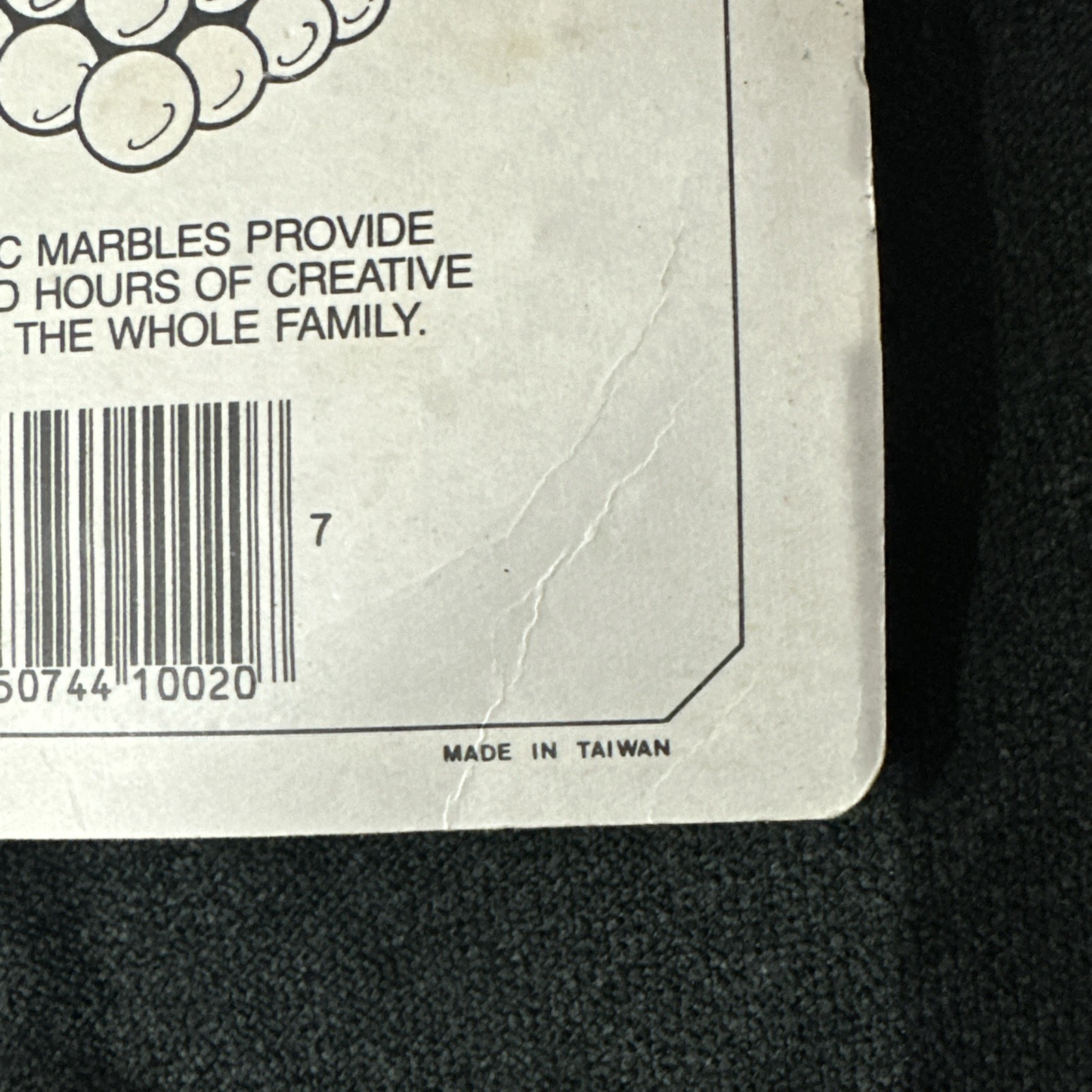 Magnetic Marbles Company 20 Marbles NIP NEW 1984 Dead stock