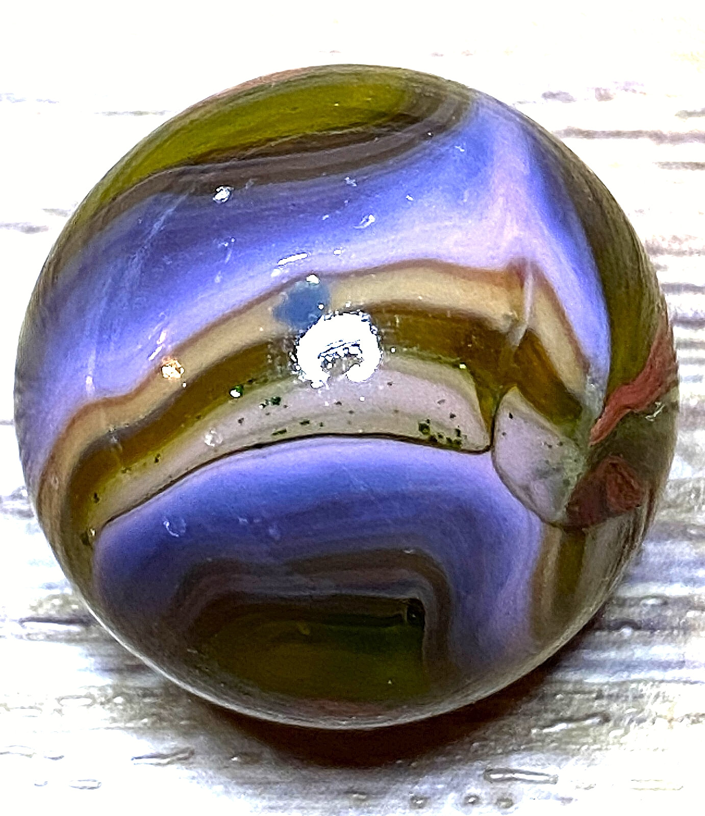 WV/DAS/SAMMY’S/JABO AMAZING COLORS LAVENDER & OXBLOOD SWIRLED SHOOTER .73″ M190
