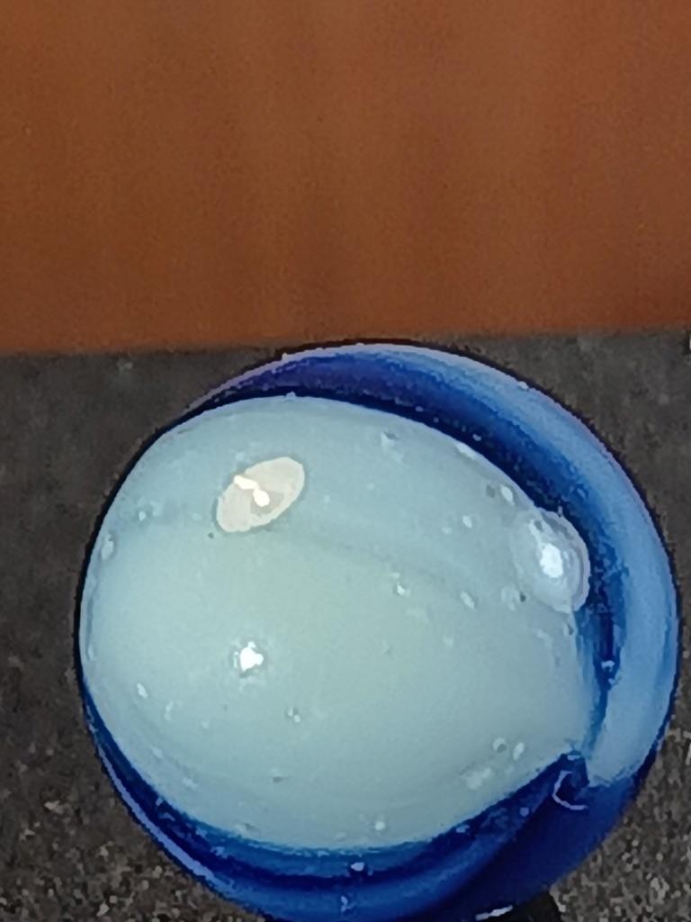 19/32″ Peltier Midnight Lapis Blue Ice White Clear Rainbo NM Serious Marble B298