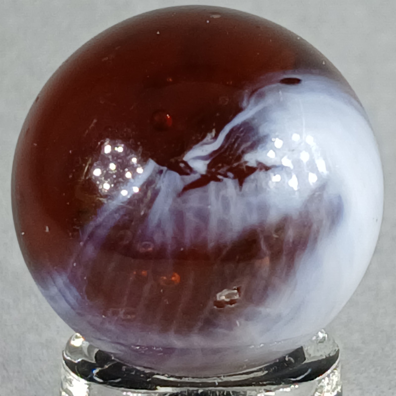 Vintage Master Marble Hybrid Brushed Patch .61 Inches Near-Mint Condition