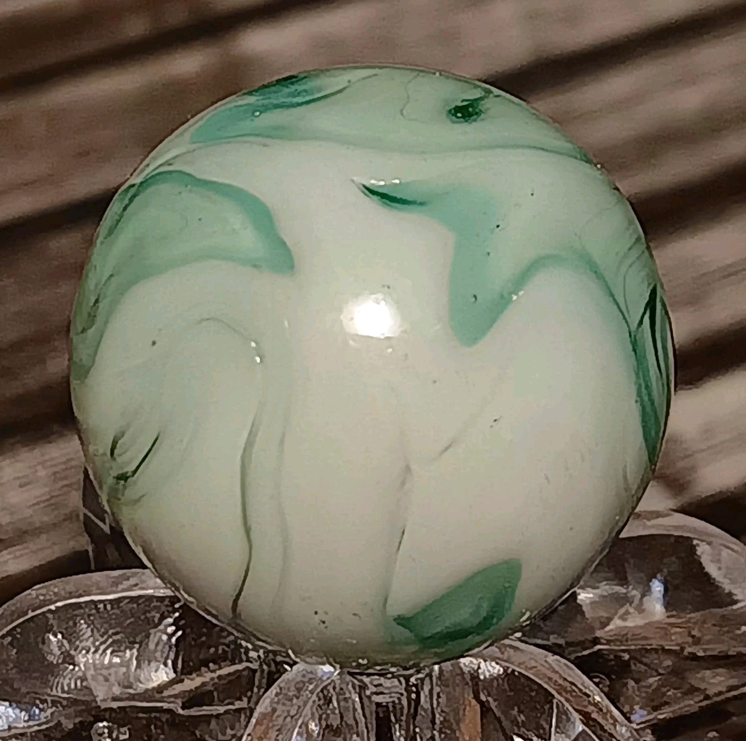 Vintage Alley Agate Swirl Marble. .64″ Mint(-) Unusal Example