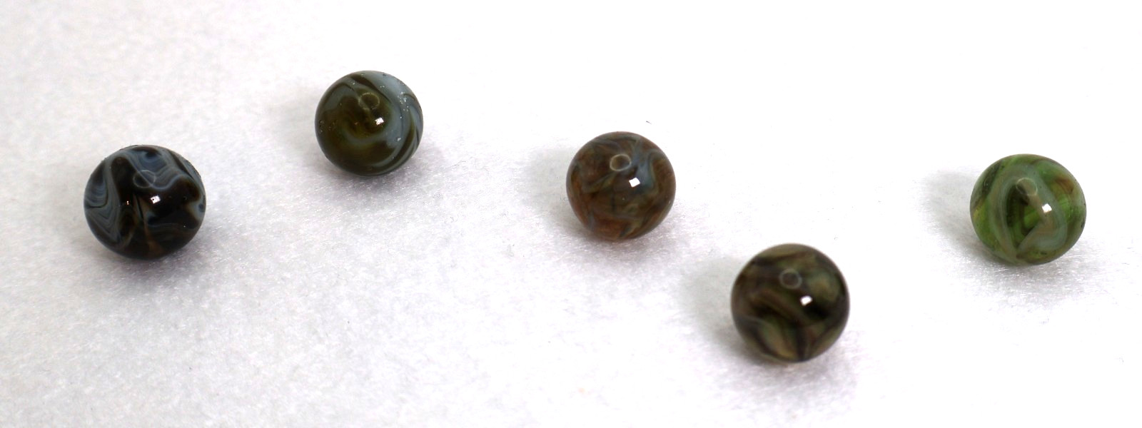 5pk 5/8″ Translucent Swirl Marbles NM-M