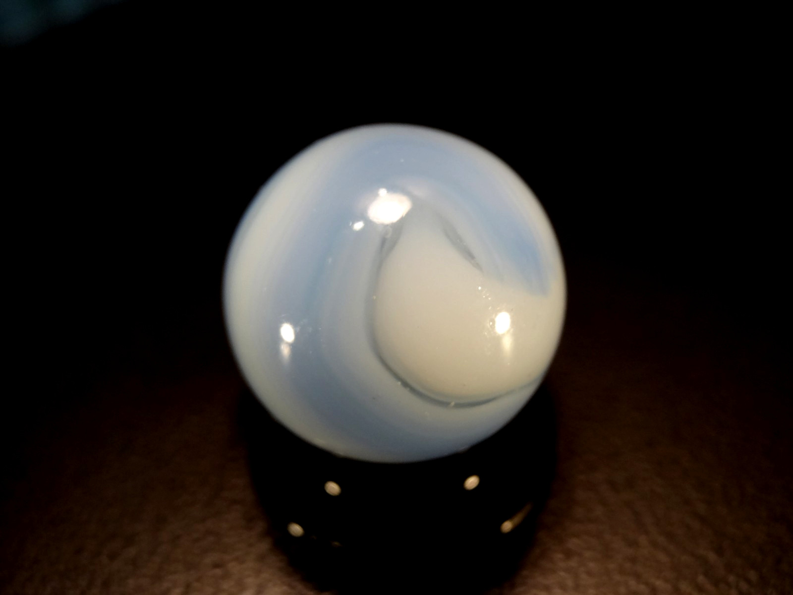 AKRO AGATE AKRO TRI COLOR 🔵 BABY BLUE 🔵 SHOOTER WET MINT VHTF!