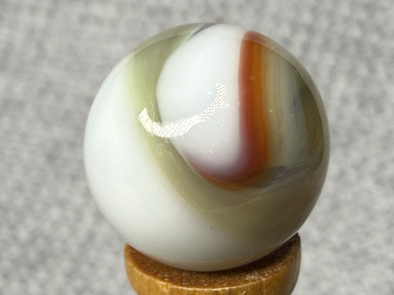 Vitro Agate Tri Lite Marble .60” NM(+)