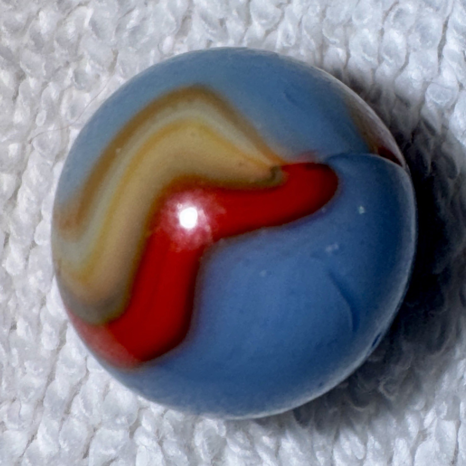Antique Peltier NLR or Kokomo Marble, 0.60 in, NM+