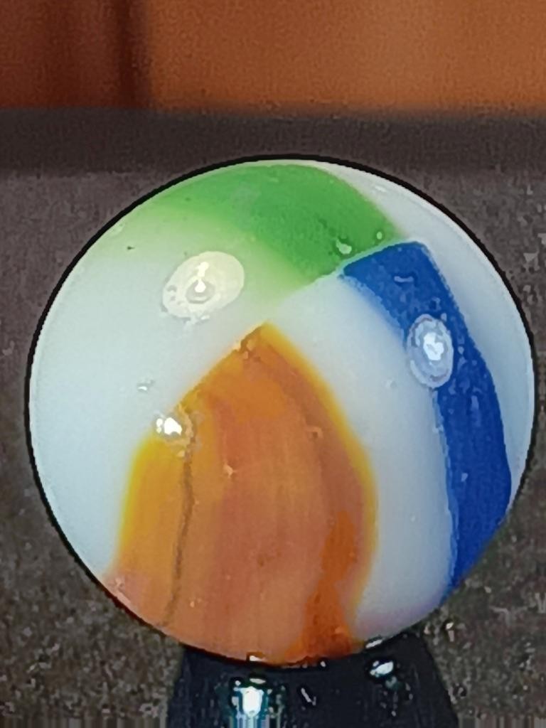 9/16″ Vitro Peltier Persimmon Patch Candy Green Midnight Blue Serious Marble B93
