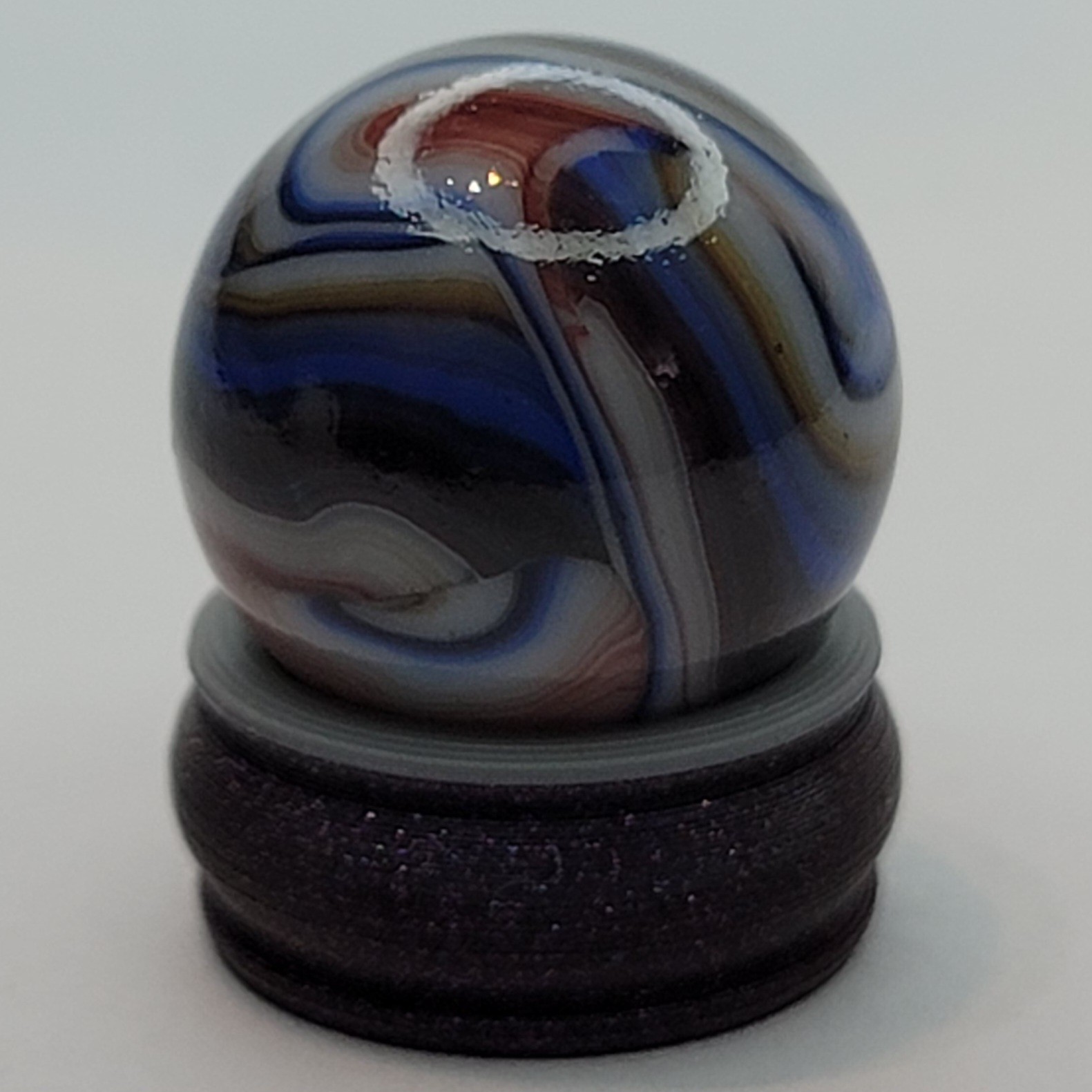 Glass Marble With Display Included lot #6735
