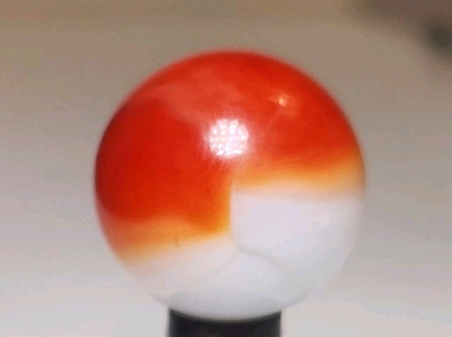 AKRO AGATE CO. ‘Patch’ .61″ Vintage Marble