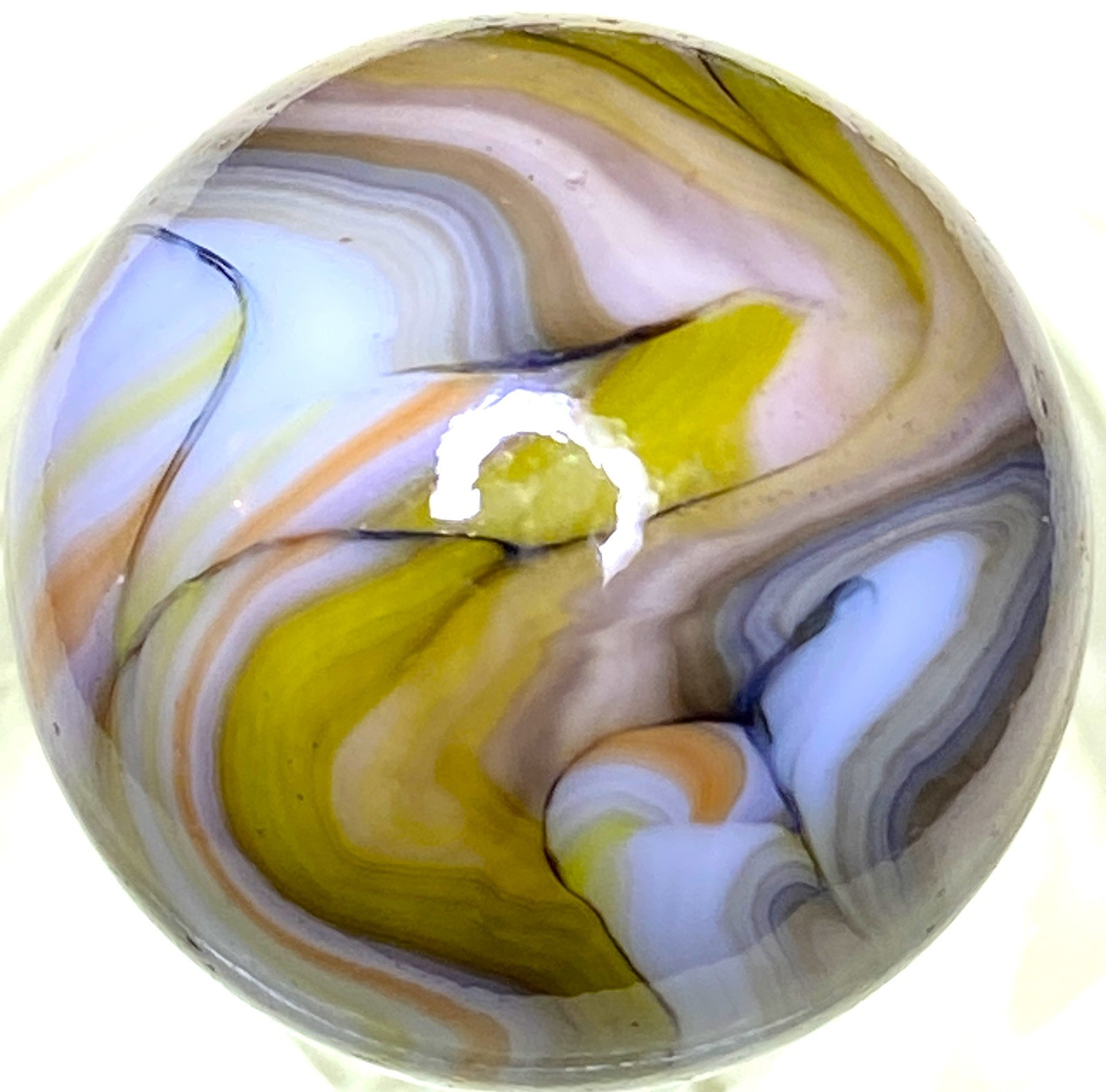 DAS/JABO INTERESTING BANNED COLORS SWIRLED SHOOTER .74″ BOX03/385