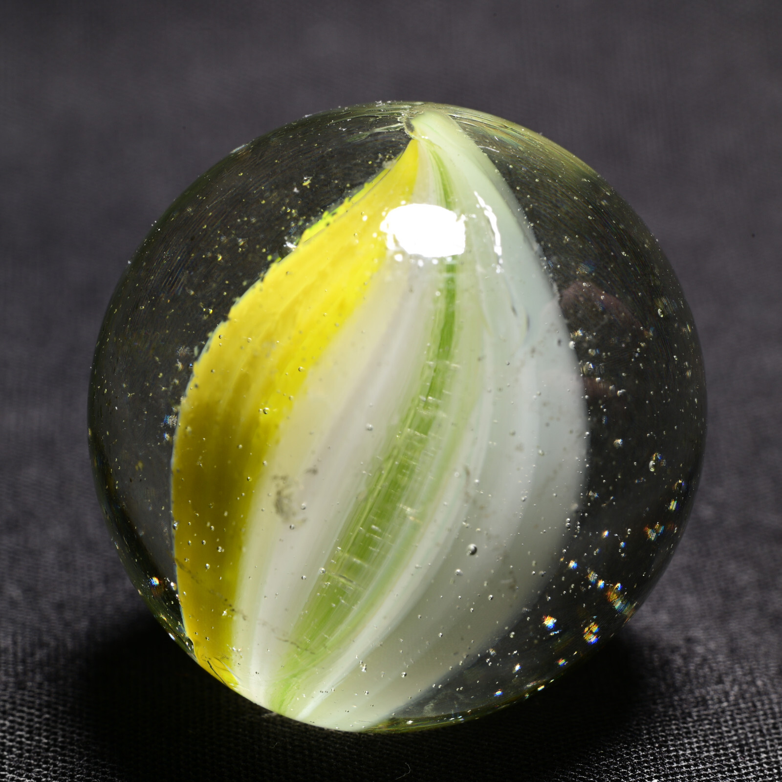 XL French Sparkler Vintage Marble Lemonade Fizzler 27.2mm, 1.07”Inch
