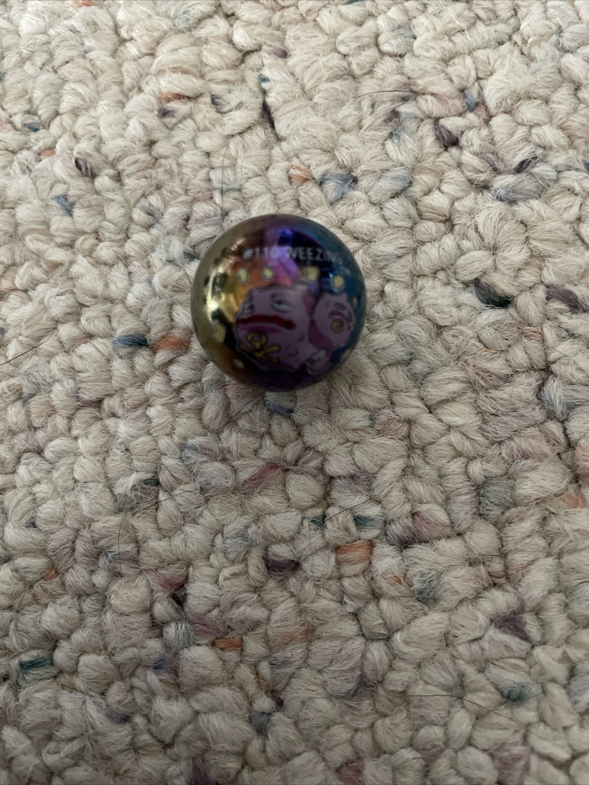 Vintage Holo pokemon marbles lot 8 Marbles #s 03,25,35,46,49,110,121,130