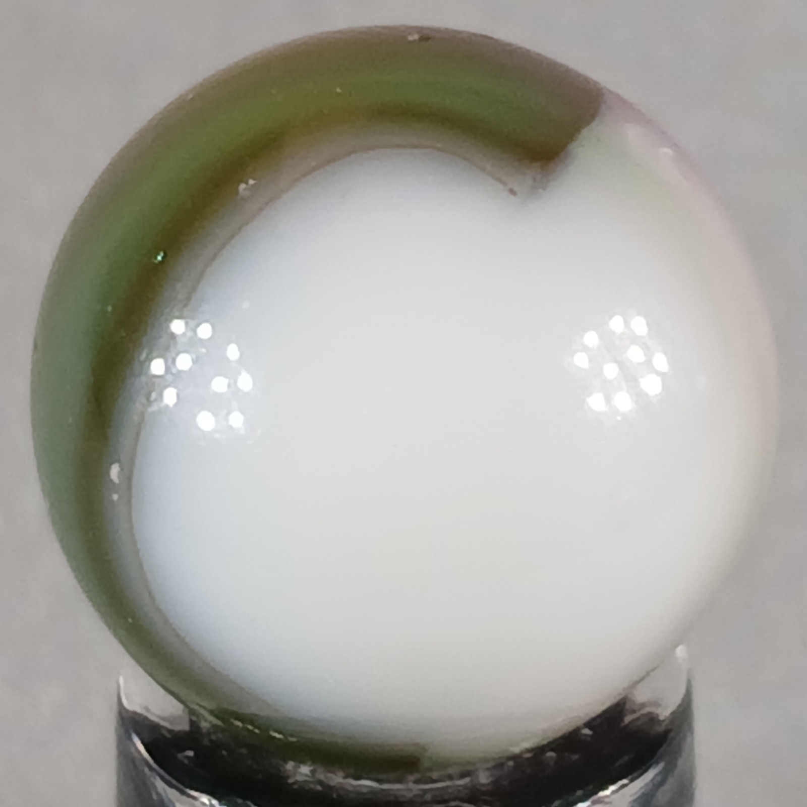 Vintage Vitro Tri-Lite Marble .61 Inches Near-Mint Condition Combined Shipping