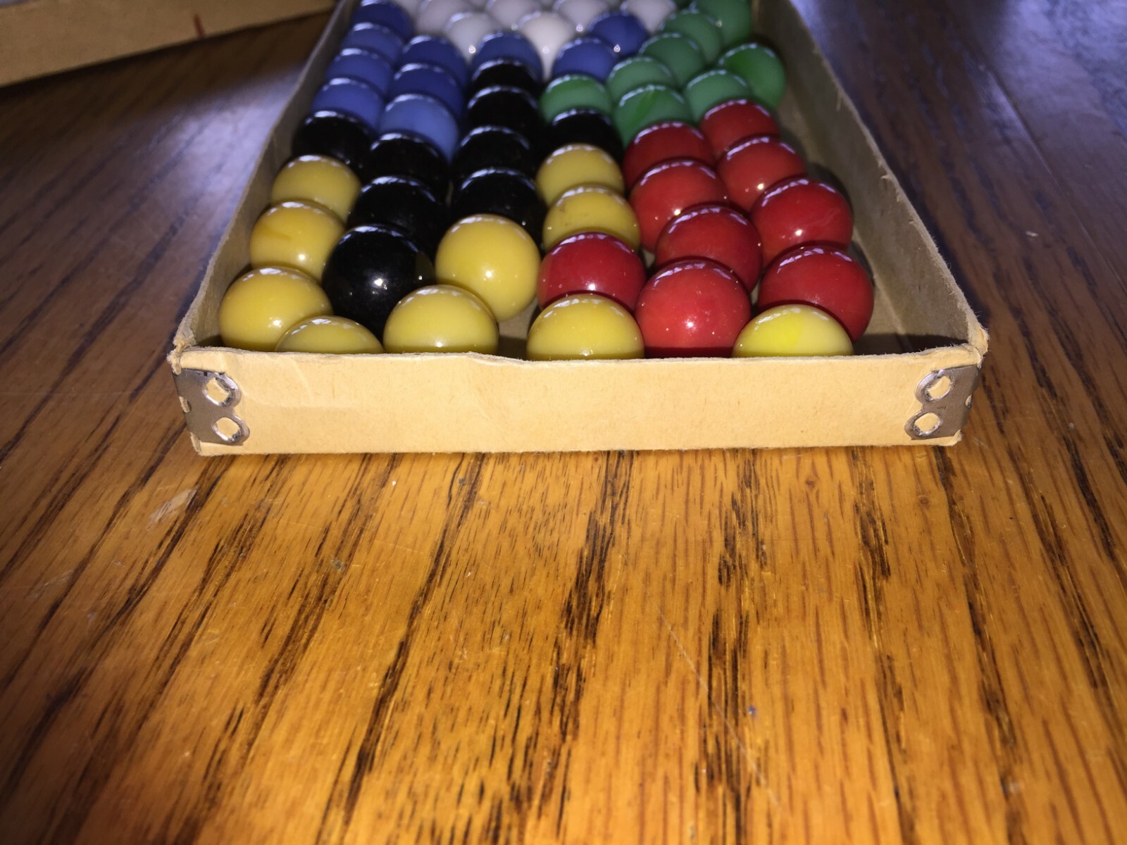 The Peltier Glass Co Ottawa Illinois 60 (58) Solid Color Marbles