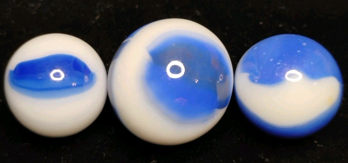 .73″-.61″ MARBLE KING MARBLES LOT X3🔥NM+/-