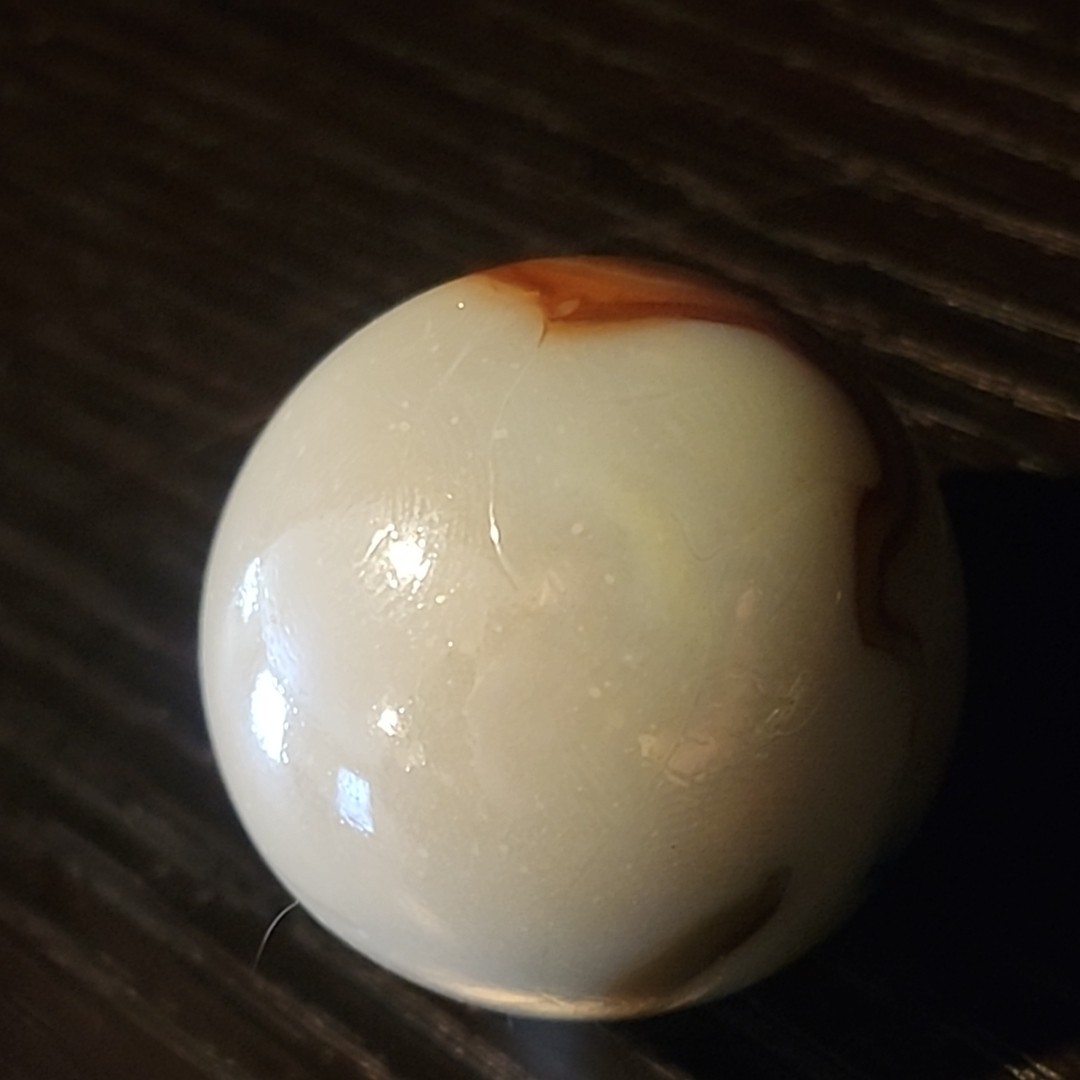 Large Vintage Boulder Marble 34.8mm In Diameter Swirl – Unknown Maker