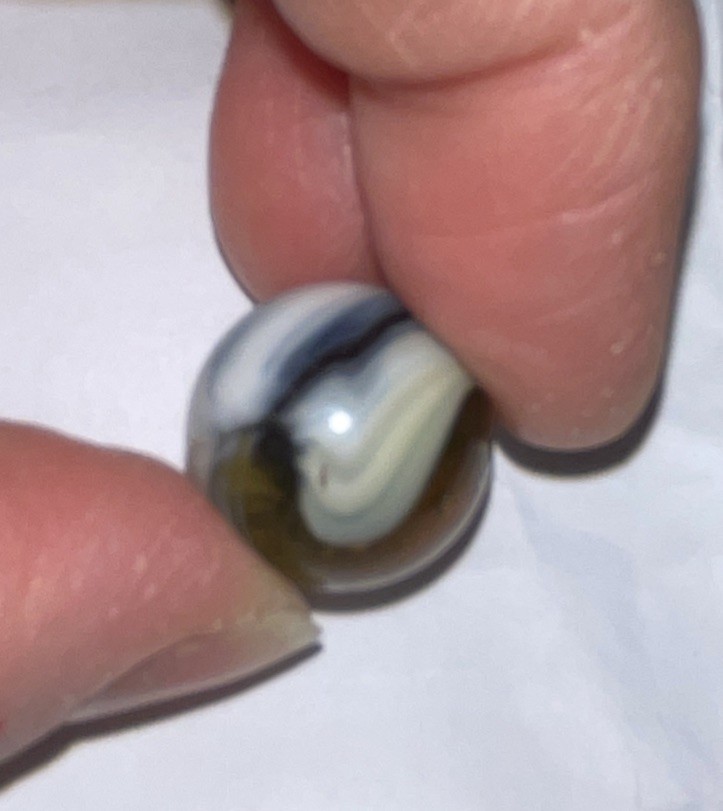 Marble BOLDER BLACK WITH WHITE, GRAY AND BEIGE DESIGN (1) Marble For Sale