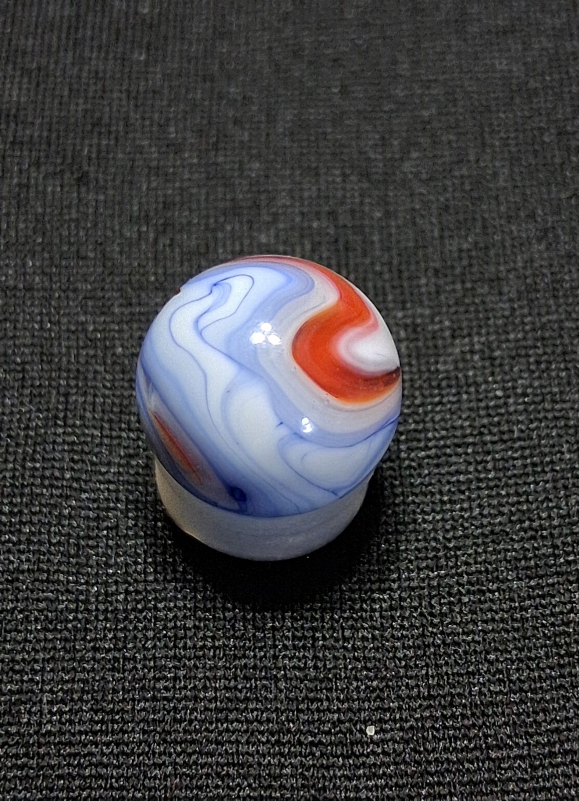 🇺🇸Vintage Champion Agate Liberty Swirl Marble🇺🇸 MINT .56IN