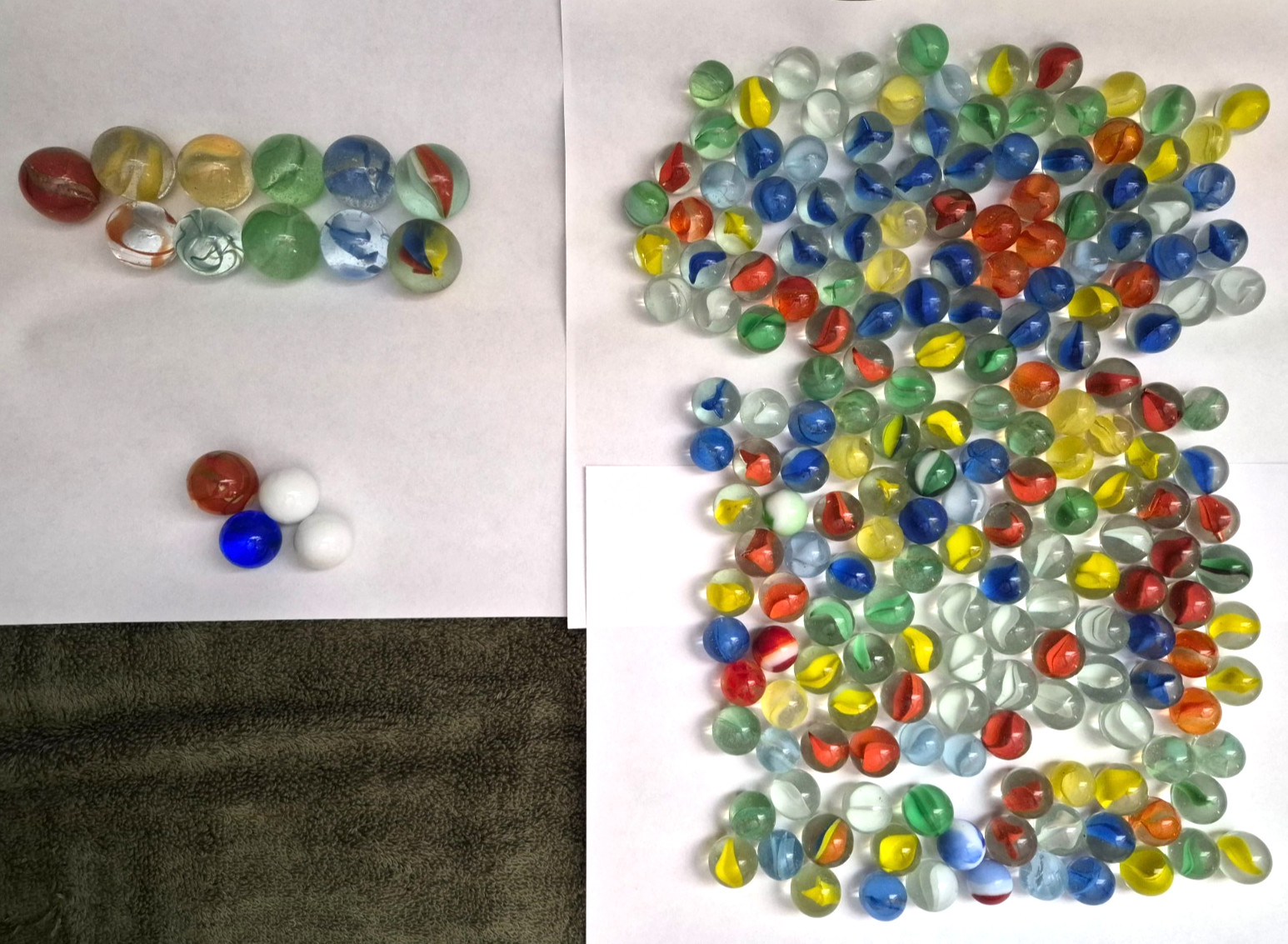 Lot 208 VTG 1960’s/70’s Glass Marbles Agate Swirl Pearl Cats Eye Milky Solid GUC