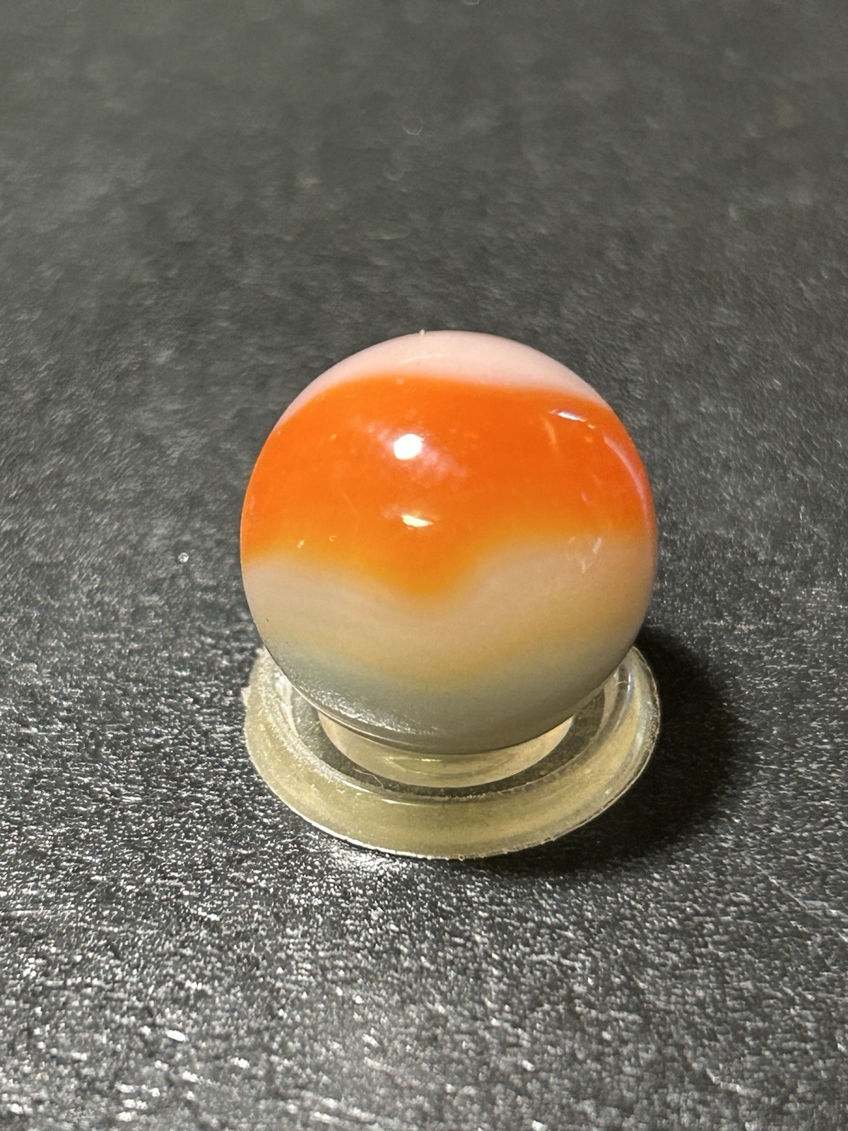 Rare Vitro TRI-LITE Patch Marble Vintage Marbles 0.69” Multicolored Wet Mint
