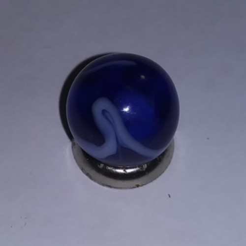 Vintage WEST VIRGINA SWIRL Ravenswood Alley Champion 9/16 Marble