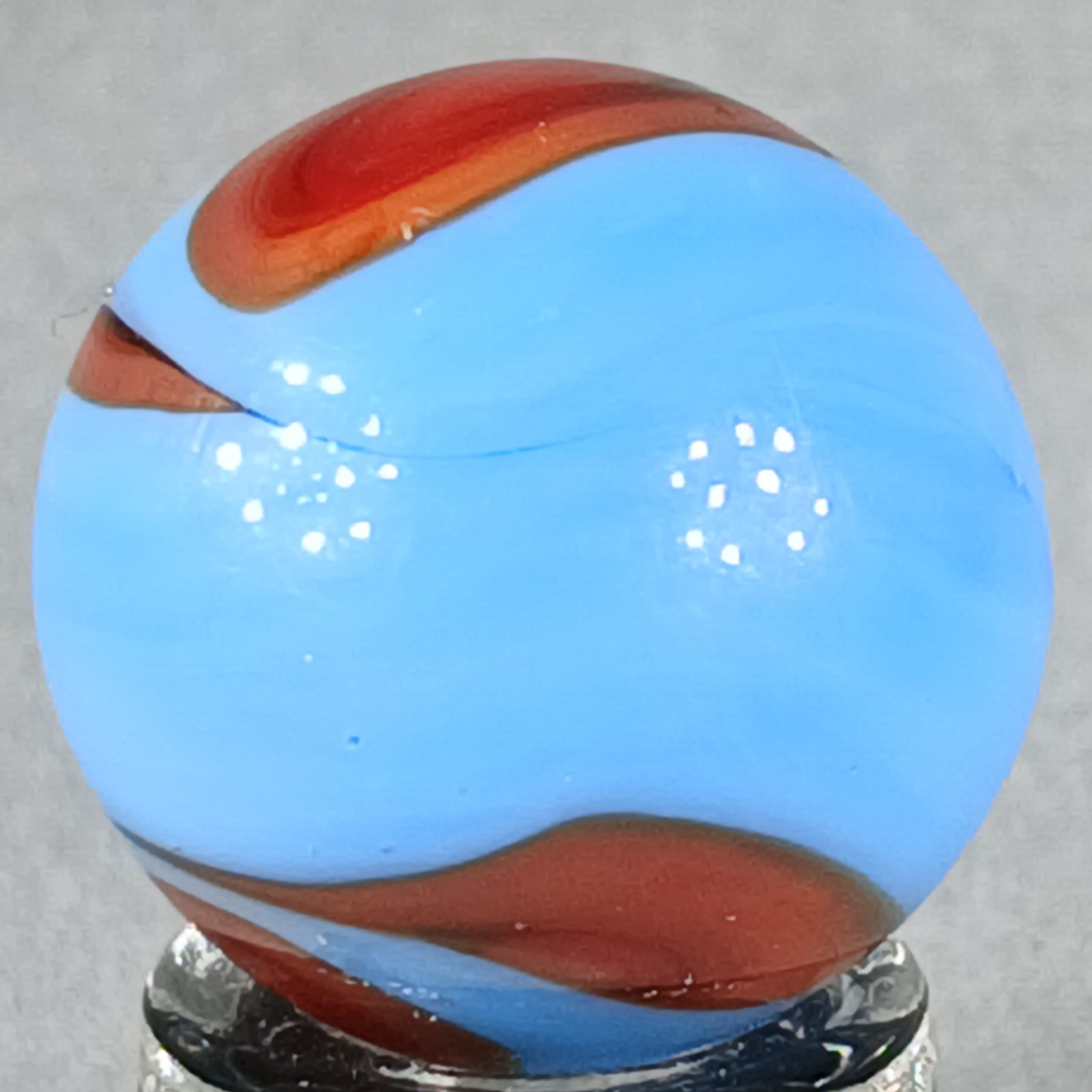 Vintage Christensen Agate Co. Swirl .62 Inches Near-Mint Condition