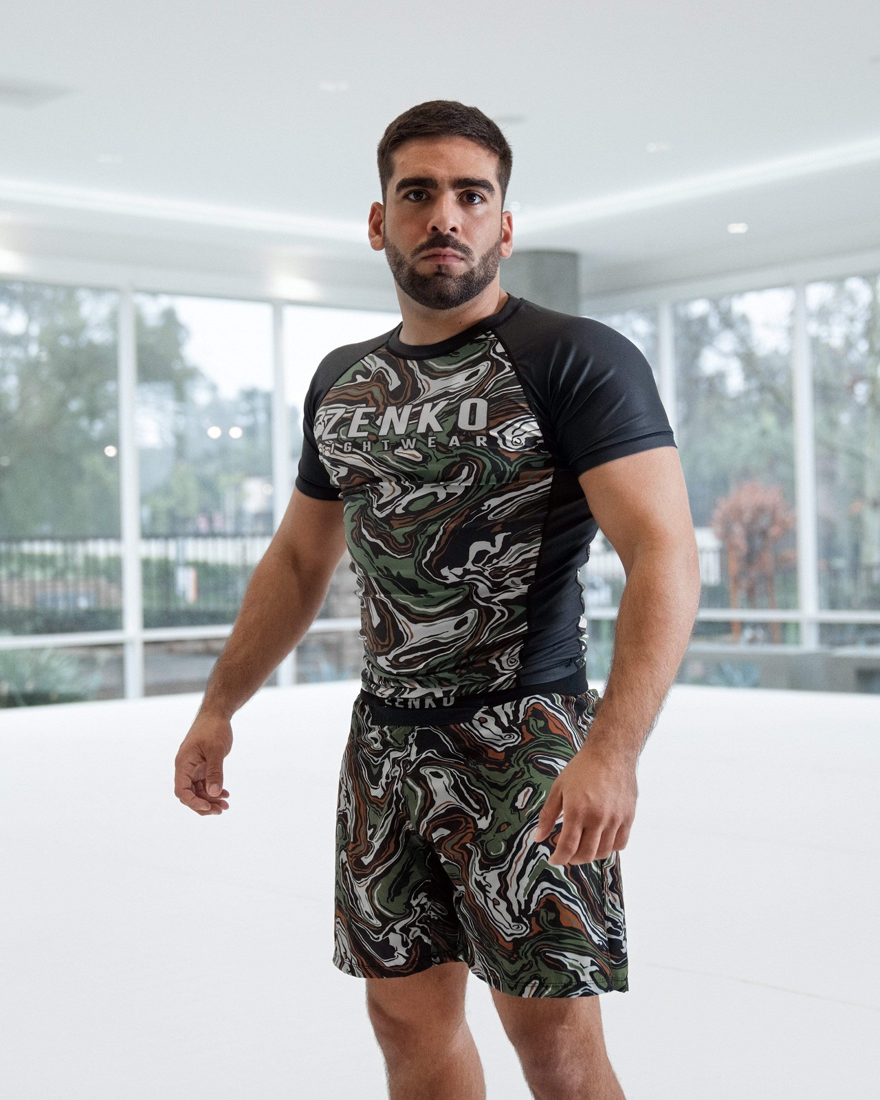 Marble Camo Rashguard