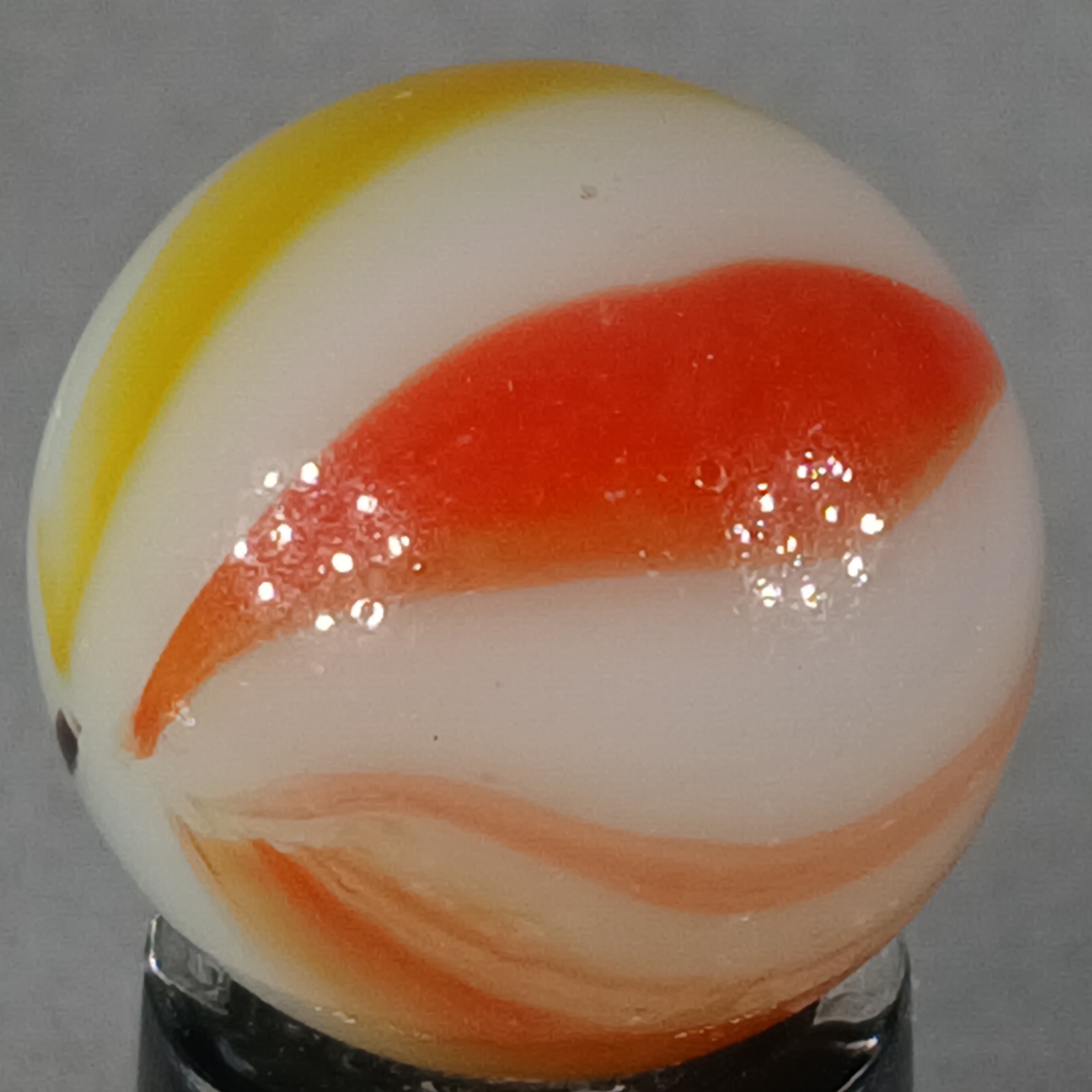Vintage Imported Patch And Ribbon Marble .61 Inches Near-Mint Condition